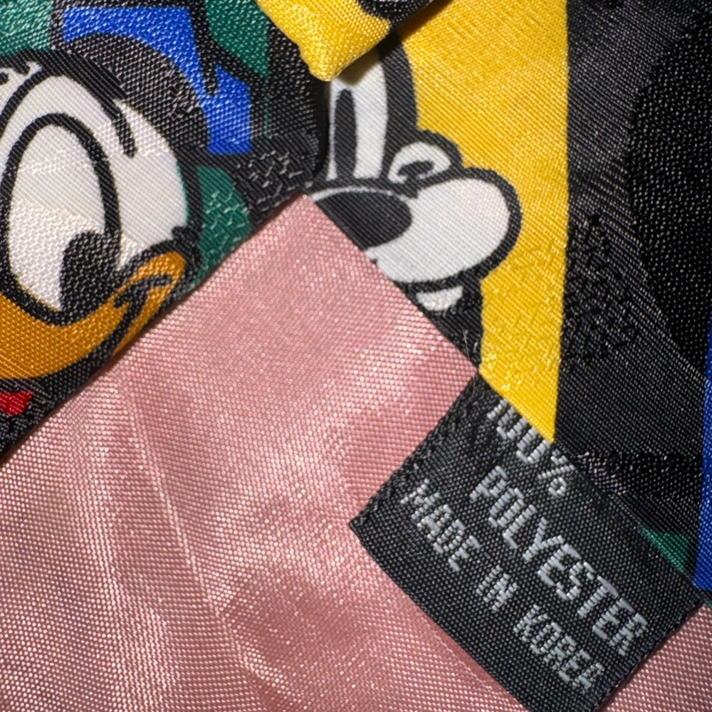 Vintage Set of Two Men’s Ties Mickey Mouse and Bugs Bunny - Picture 8 of 11